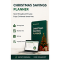 Christmas savings and holiday budget planner spreadsheet