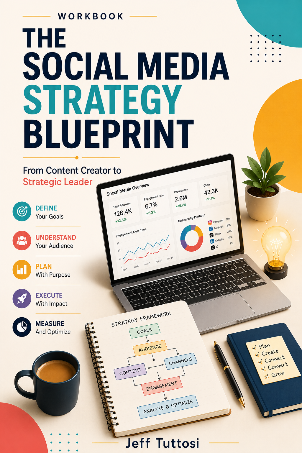 Social Media Strategy Blueprint digital workbook cover