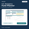 Verolane U.S. Emergency Fund Planner hero showing the Emergency Readiness Dashboard